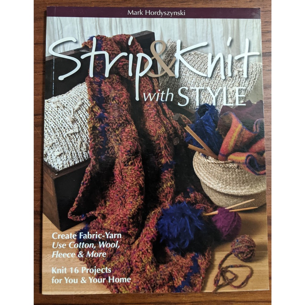Strip & Knit with Style Knitting Pattern Book